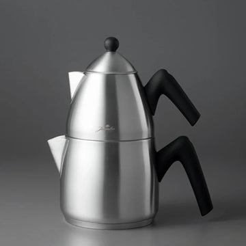 Jumbo Steel Mat Teapot