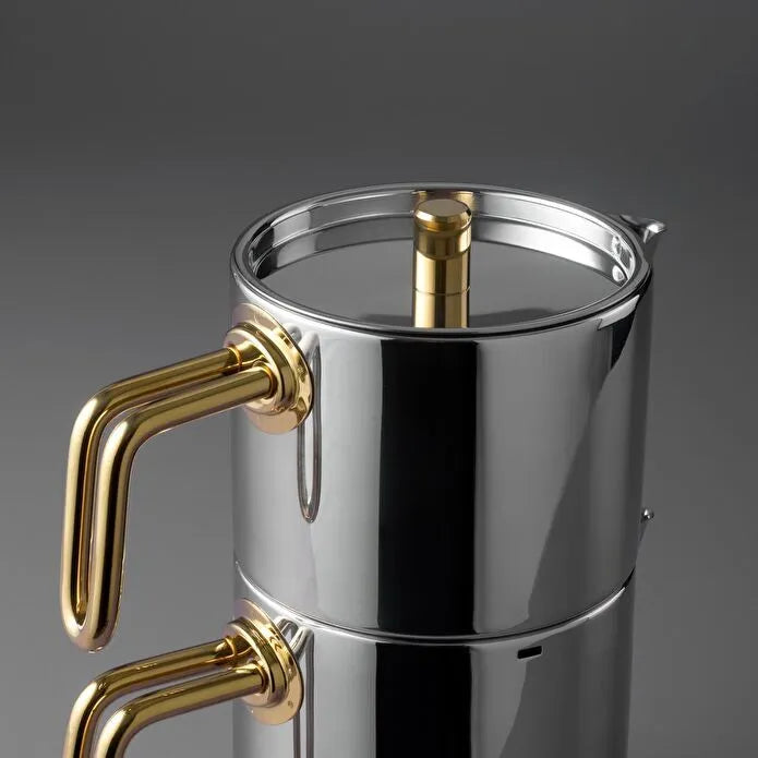 Jumbo Metalix Midi-Size Teapot - Titanium Gold