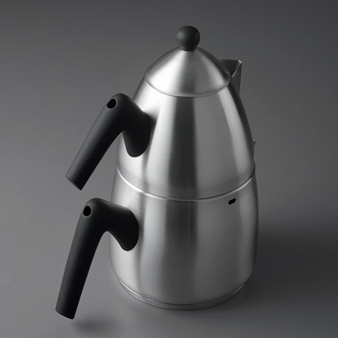 Jumbo Steel Mat Teapot