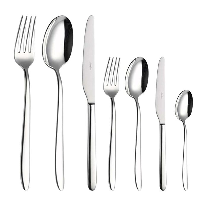 Jumbo 9400 84-Piece Cutlery Set - Polished