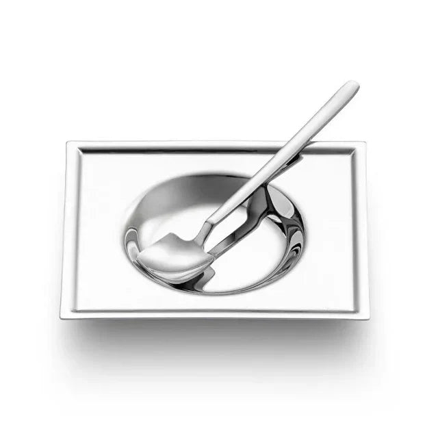 Jumbo New 9100 28-Piece Square Tea Set - Steel