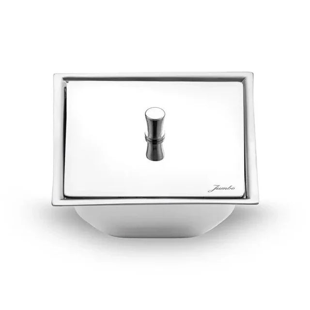 Jumbo New 9100 28-Piece Square Tea Set - Steel