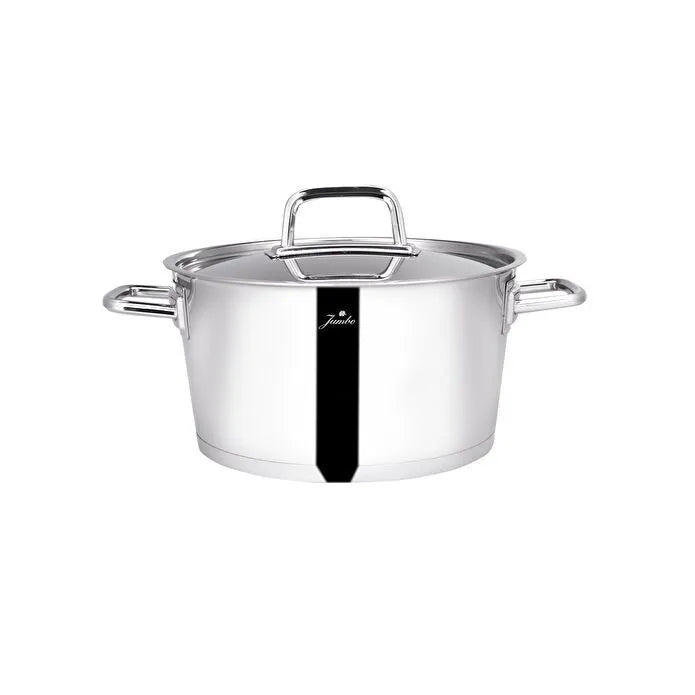 Jumbo Felix 8-Piece Induction Base Steel Pot Set