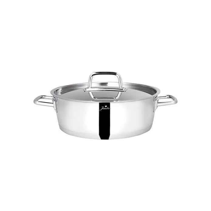 Jumbo Felix 8-Piece Induction Base Steel Pot Set