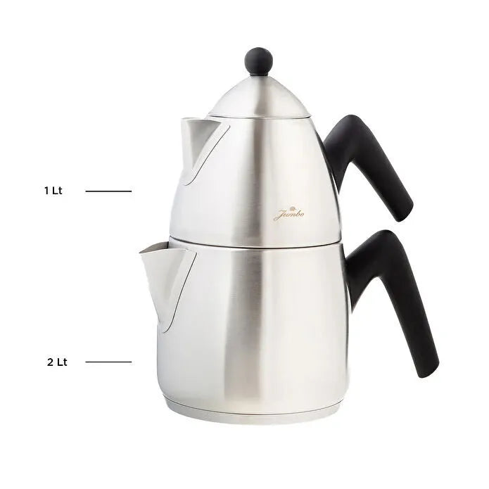 Jumbo Steel Mat Teapot