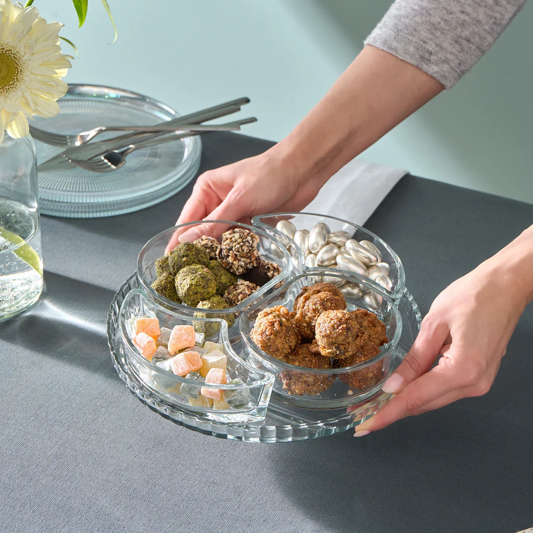 Karaca Capri 5-Piece Cake Serving Set