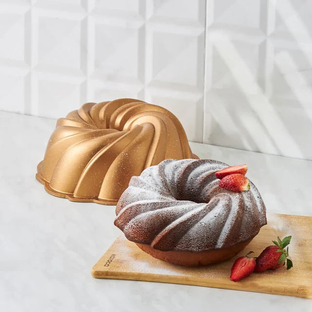 Karaca Cake Pro Pare Cast Bundt Cake Tin 24 cm - Gold