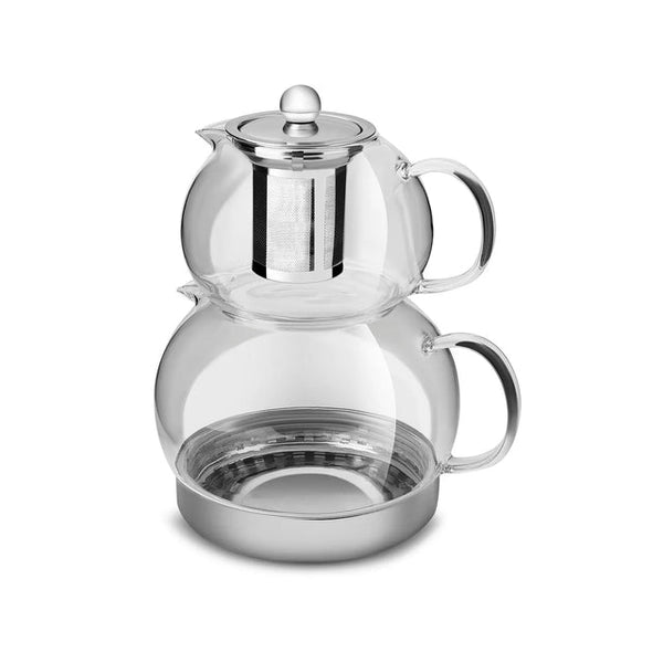 Karaca x Refika Gönlübol Induction-Compatible Glass Teapot