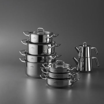Jumbo Proshine 17-Piece Induction Base Trousseau Set