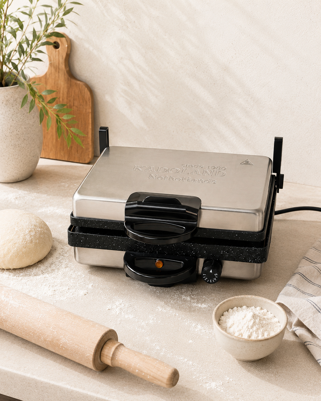 Kadoland Electric Flatbread & Pizza Multigrill – Lahmacun & Bazlama Maker