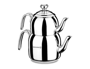 Korkmaz Droppa Medium-Sized Teapot Set / A057