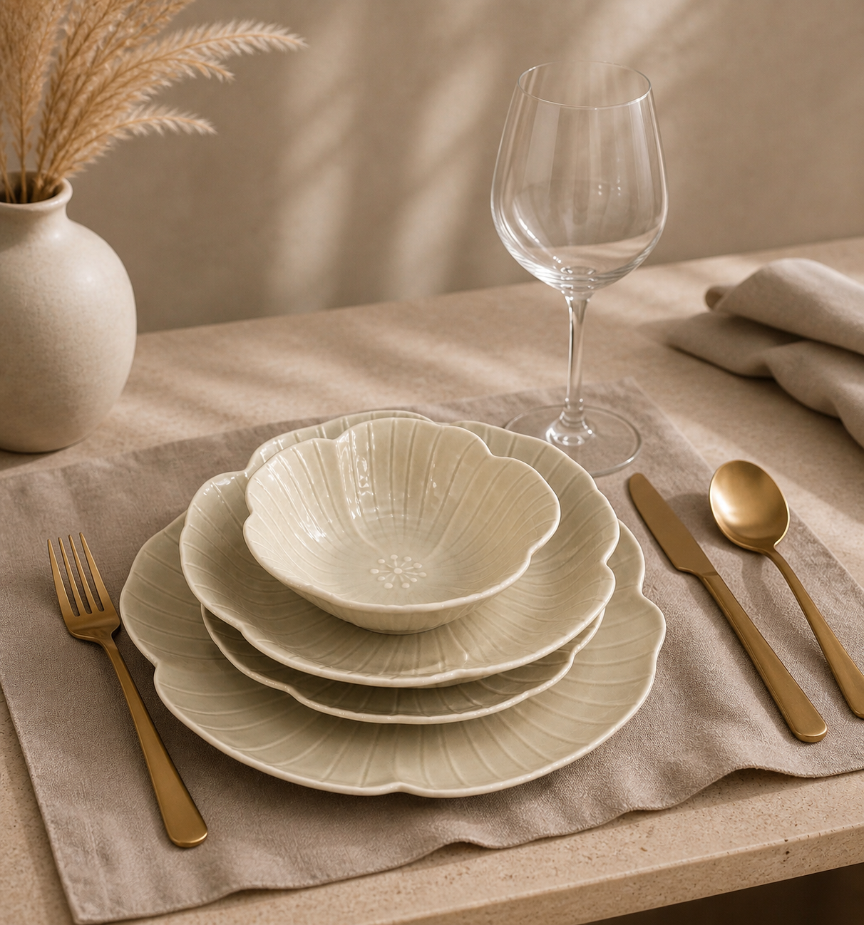 Bricard Florange 27-Piece Dinner Set - Serves 6