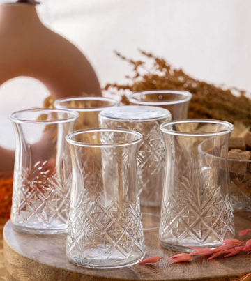 Paşabahçe Timeless Tea Cup, Set of 6 / 42891