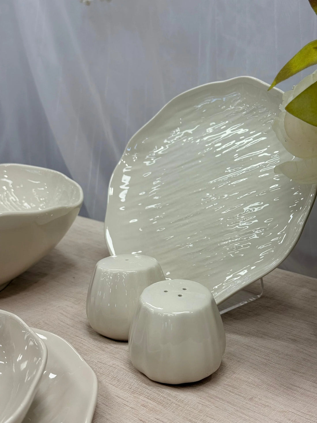Kadoland Clover Beige 27-Pcs. Diner Set / 6 personen