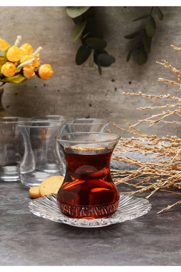 Pasabahce Aurora 12-Piece Tea Set / 95961