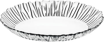 Pasabahçe Oval Glass Plate - 33x25 cm / 10546