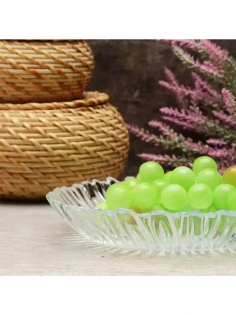 Paşabahçe Oval Glass Plate - 25 cm / 10547