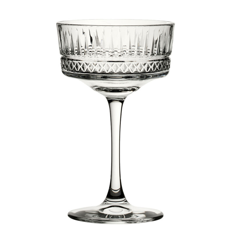 Paşabahçe 440436 Elysia Golden Touch Glass Set of 4, 260 ml