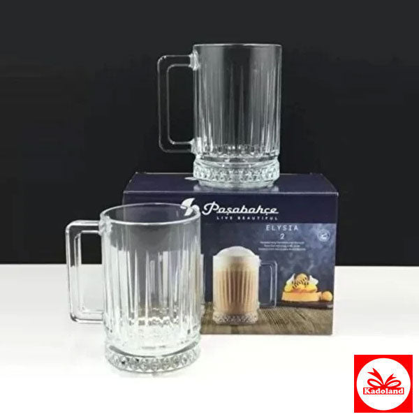 Paşabahçe Elysia Glass Cup 310ml 2-Piece Set / 55442