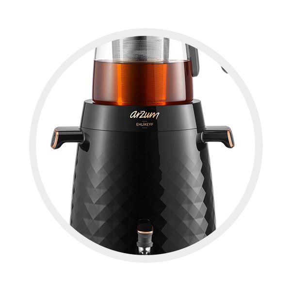 Arzum Ehlikeyf Electric Samovar - AR3083/ Black