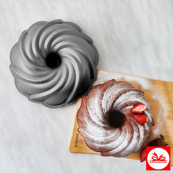 Karaca Cake Pro Pare Cast Bundt Cake Tin 24 cm - Anthracite