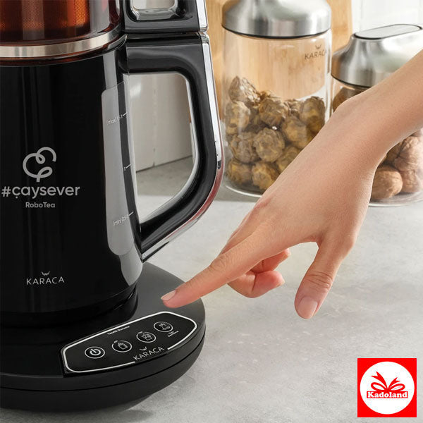 Karaca Caysever Robotea chrome tea maker