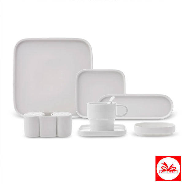 Karaca Cubique 35-piece breakfast set