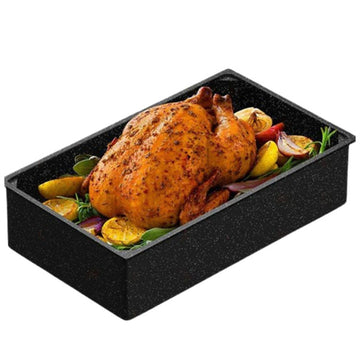 Pan / Original Granite Roasting Pan for Lahmacun Multigrill / Frying & Baking Casserole