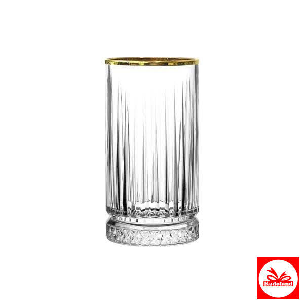 Paşabahçe 520015 Elysia GOLD Soft Drink Glass – Set of 4