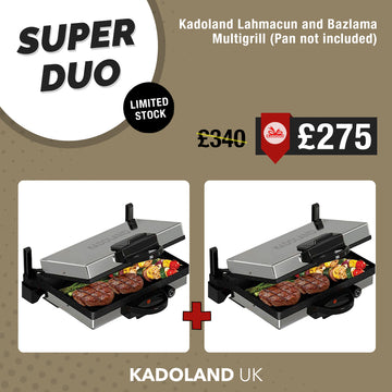 2x Kadoland Multigrill - Lahmacun and Bazlama Machine