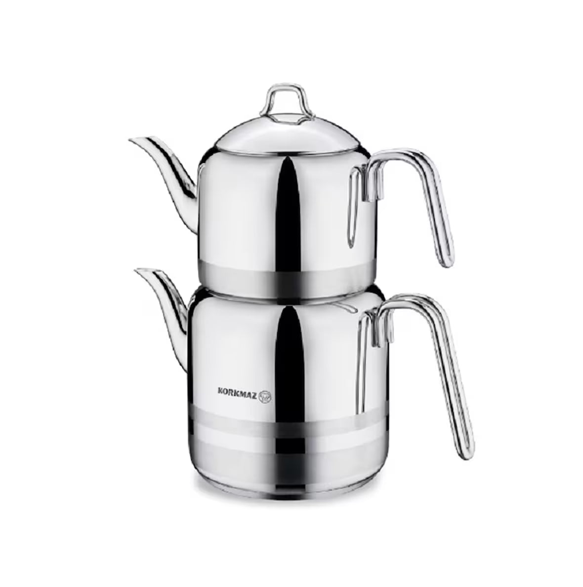 Korkmaz Astra2 Turkish Teapot Set – 1.1 L / 2 L (A112)